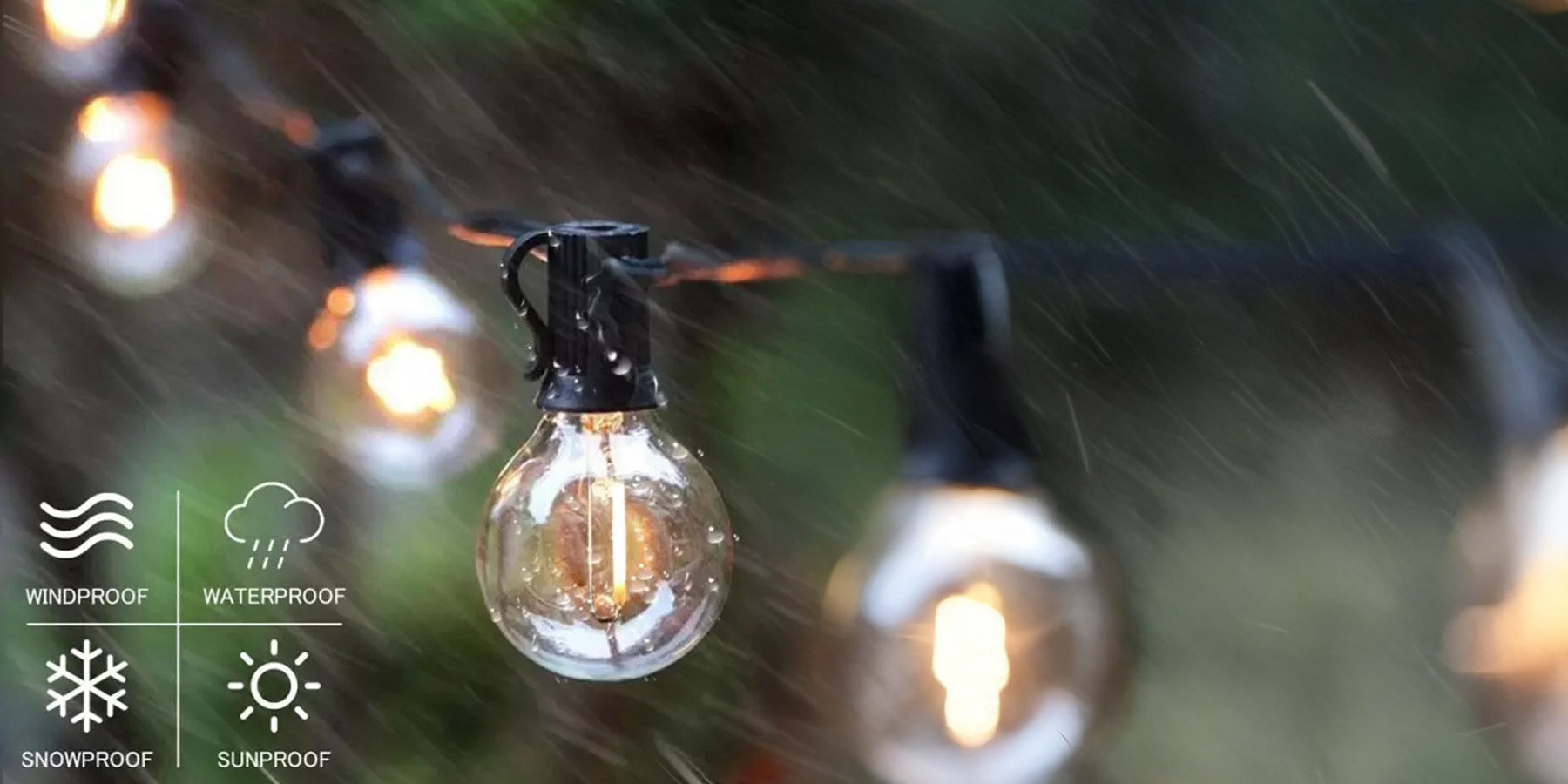 Solar tuinverlichting in de winter
