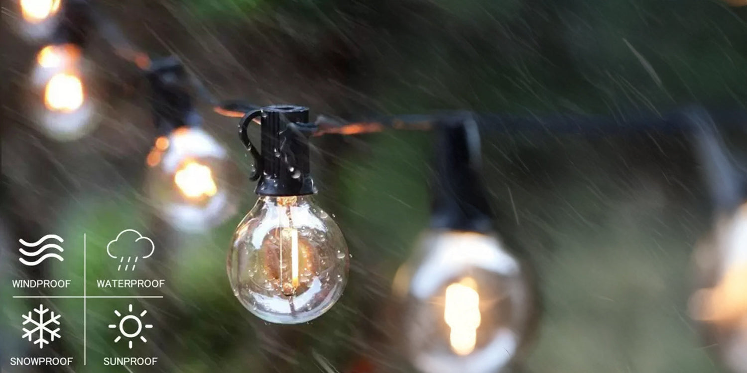 Solar tuinverlichting in de winter