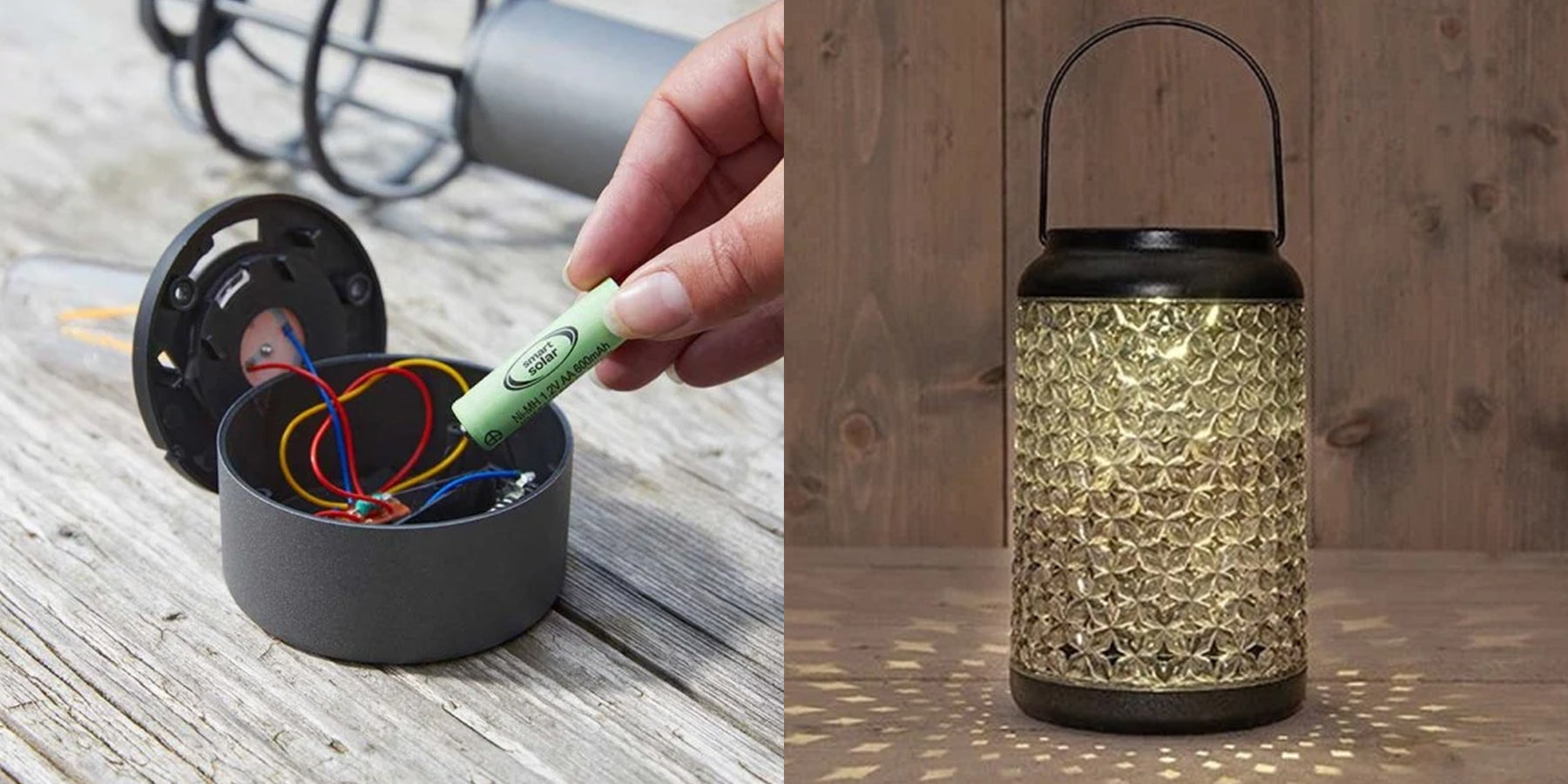 Waarom batterij in een solar lamp
