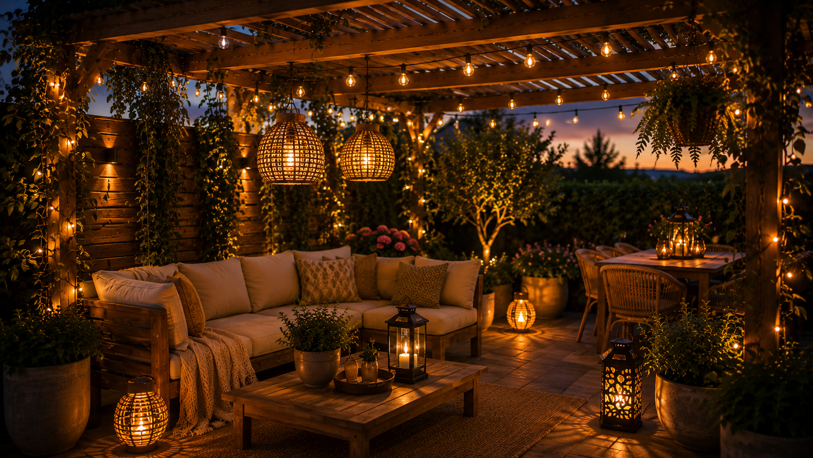 Pergola verlichten