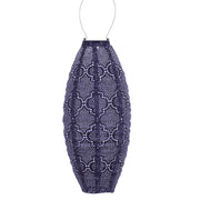 Lanterne Solaire Longue Ovale - Bazaar Future Dusk - 20 cm