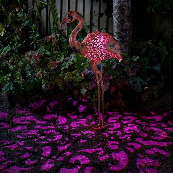 Solar Flamingo - Metall - 74 cm