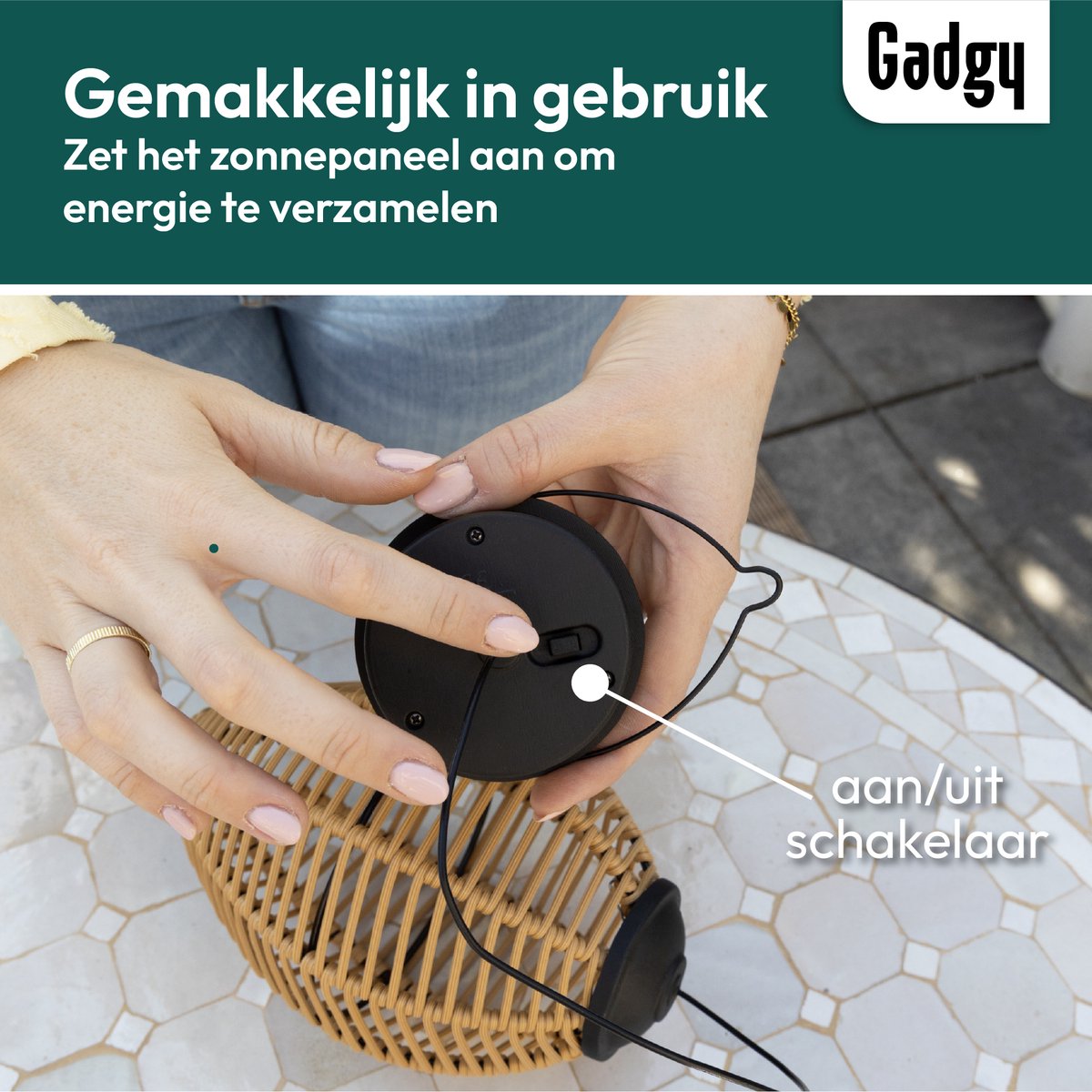 Solar-Hängelampen Rattan – 2er-Set