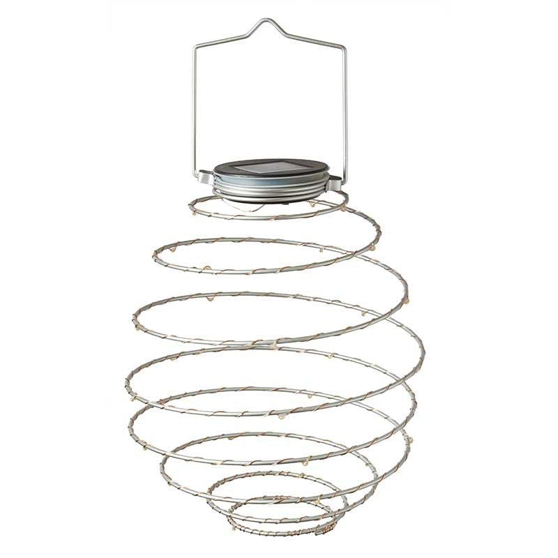 Lampes Solaires Suspendues Spiralight - Lot de 4