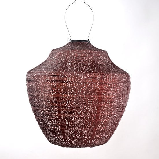 Lampion solaire Crown - Bazaar Cuivre - 40 cm