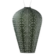 Lampion Solaire XL - Dentelle Vert Sauge - 50 cm