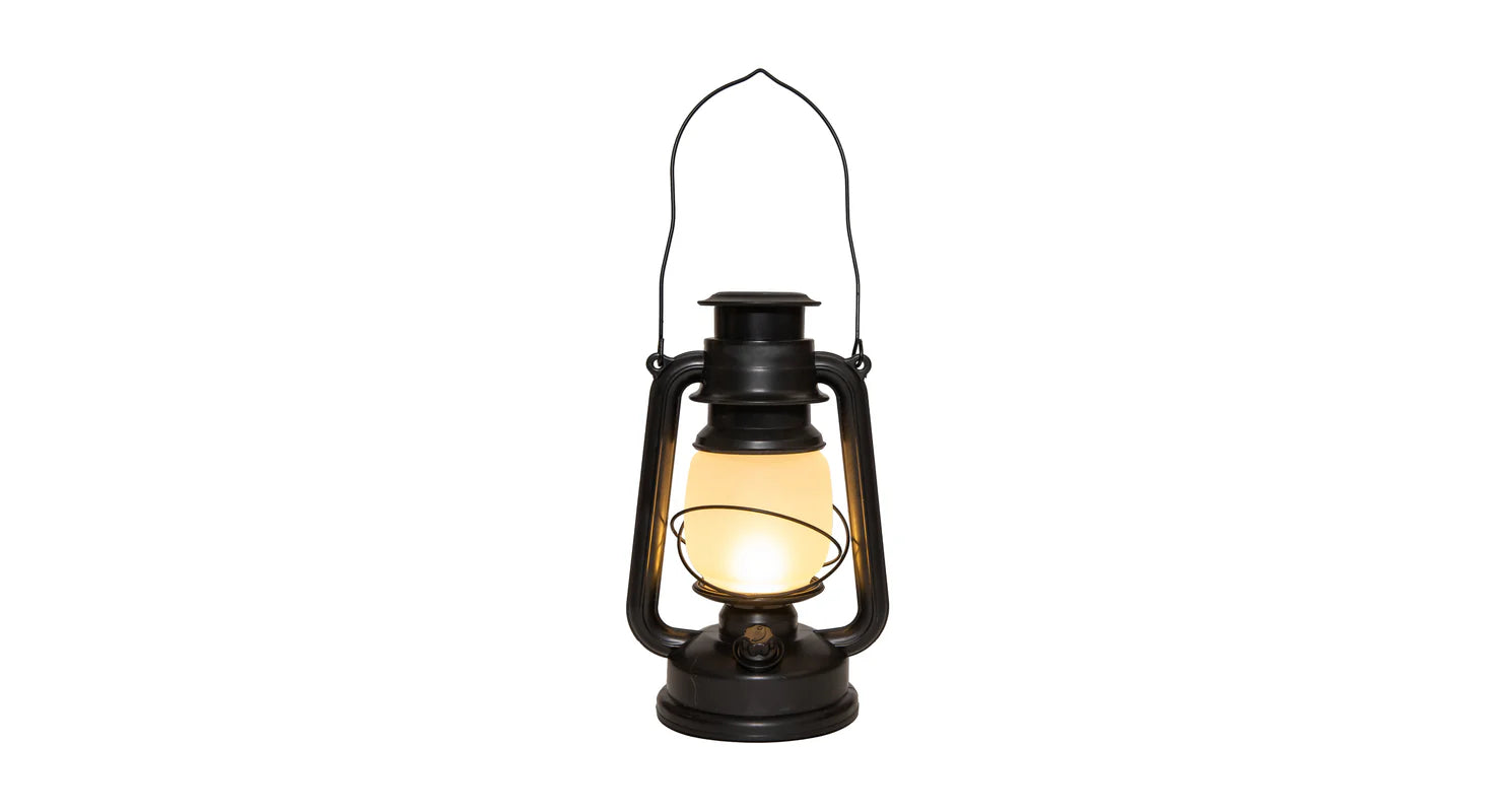 Solar Lantaarn Zwart 24 cm