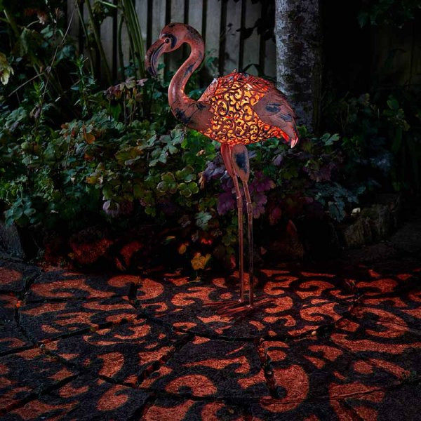 Solar Flamingo - Metall - 74 cm