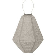 Solar Lampion Can - Marrakesh Light Taupe - 30 cm