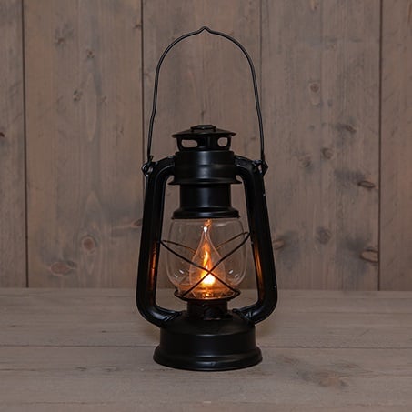 Solar Stormlamp met Vlamverlichting 25 cm