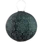 Lampion Solaire Rond - Fiore Vert - 40 cm