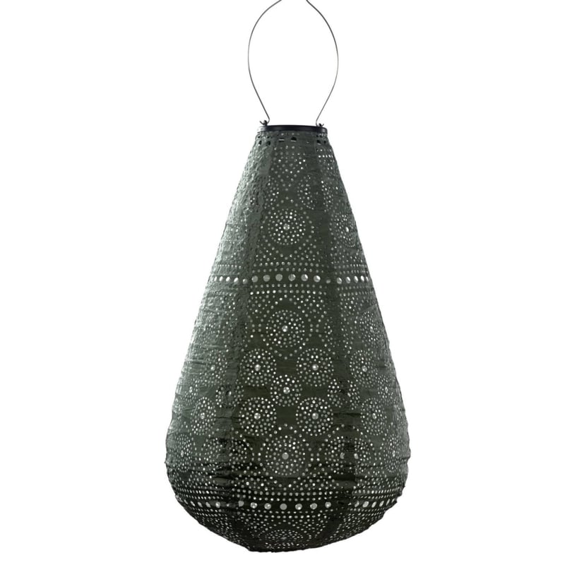 Lampion Solaire Goutte - Spectare Vert Sauge - 28 cm