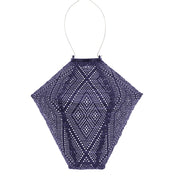 Lanterne Solaire Diamant - Ikat Future Dusk - 28 cm