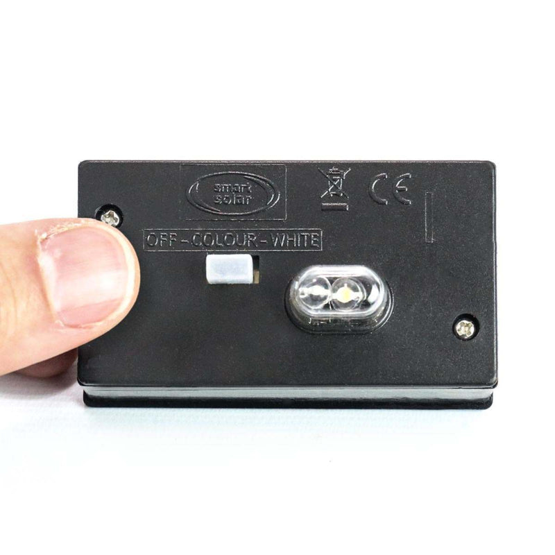Solarpanel mit Beleuchtung – 2 Lichtfunktionen – Inklusive Batterie