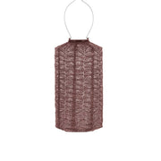 Solar Laterne Zylinder - Folia Plum - 18 cm