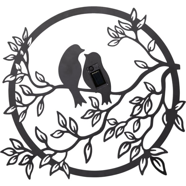 Solar LoveBirds - Wandlamp – 40 cm