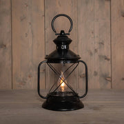 Solar Laterne Vintage mit Flammenlicht 31 cm