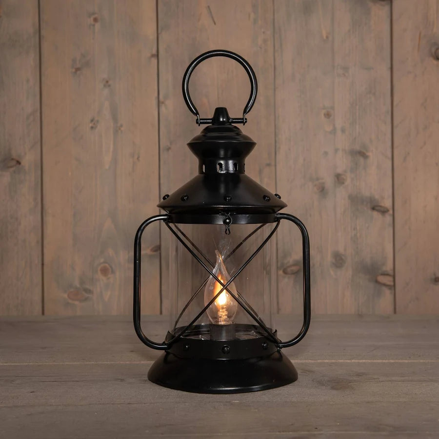 Solar Lantaarn Vintage met Vlamverlichting 31 cm